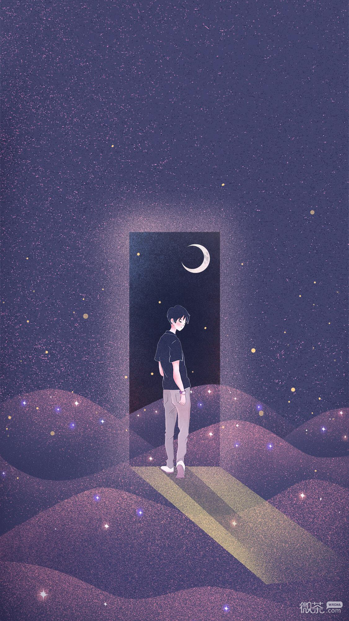 微信唯美梦幻清新聊天背景