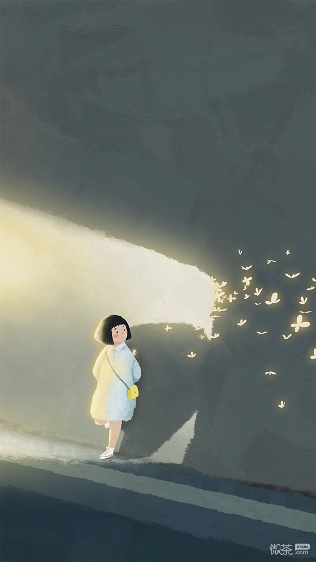 微信唯美梦幻清新聊天背景