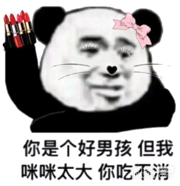维系爆笑熊猫头撕逼斗图表情包