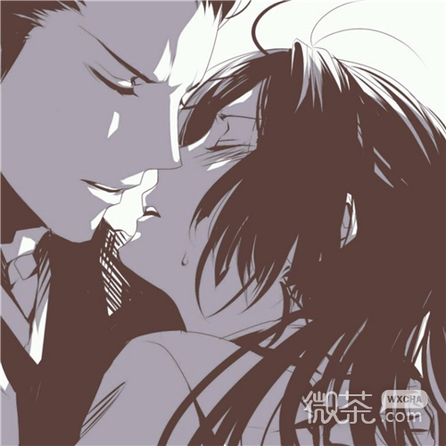微信唯美清新甜蜜二次元情侣头像
