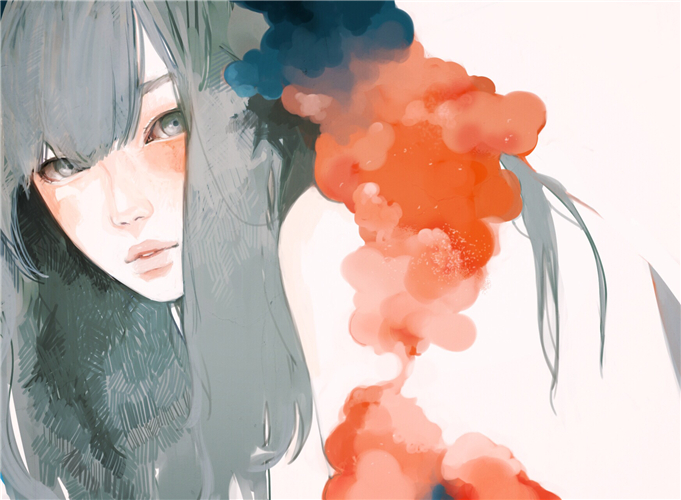 微信唯美好看大图二次元头像