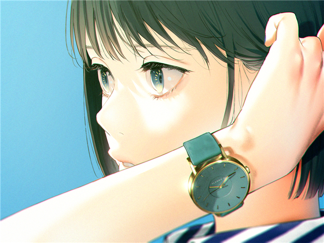 微信唯美好看大图二次元头像