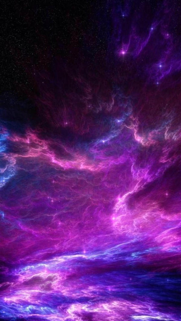 微信唯美紫色系聊天背景