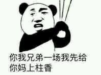 微信尬聊熊猫头斗图表情包