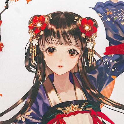 微信唯美高清粉嫩软萌二次元女生头像