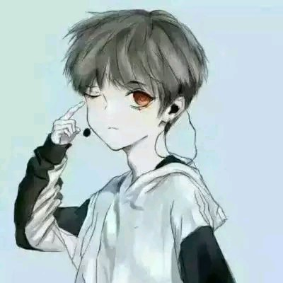 微信帅气清新二次元男生头像
