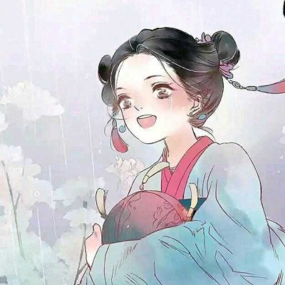 唯美好看古风二次元女生微信头像