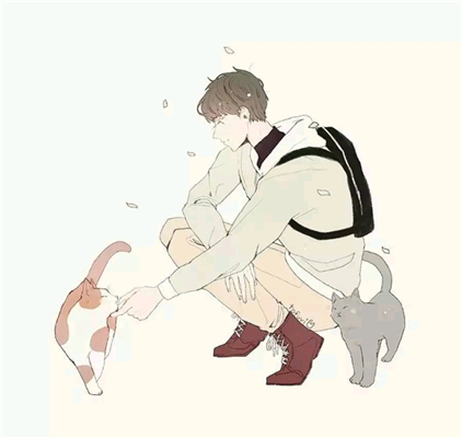 微信帅气清新二次元男生头像