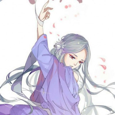 唯美好看古风二次元女生微信头像