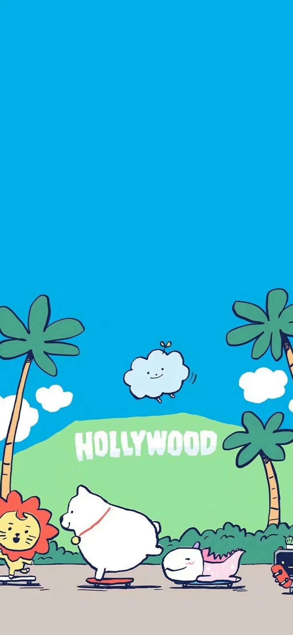 微信简约梦幻聊天背景