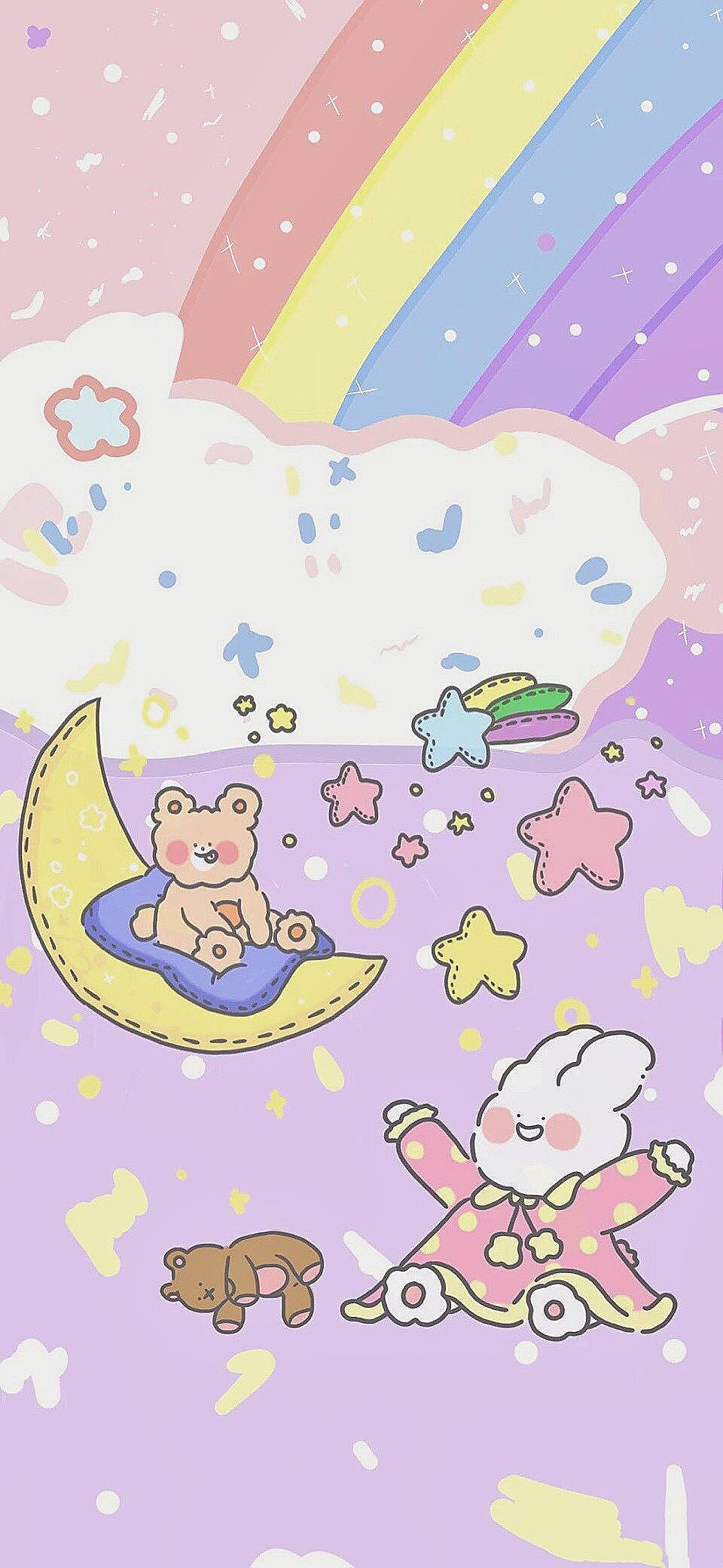 微信简约梦幻聊天背景