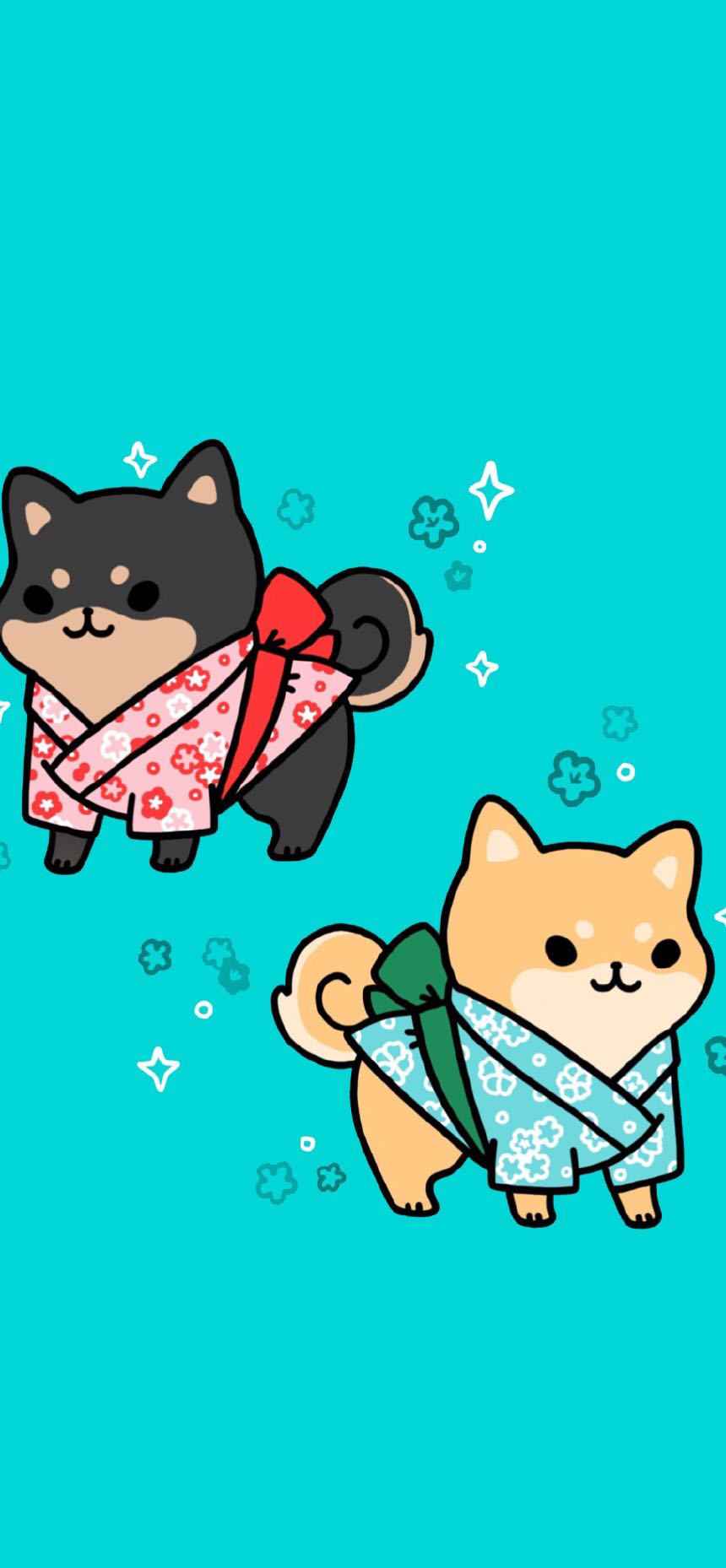 微信可爱卡通简约风聊天背景