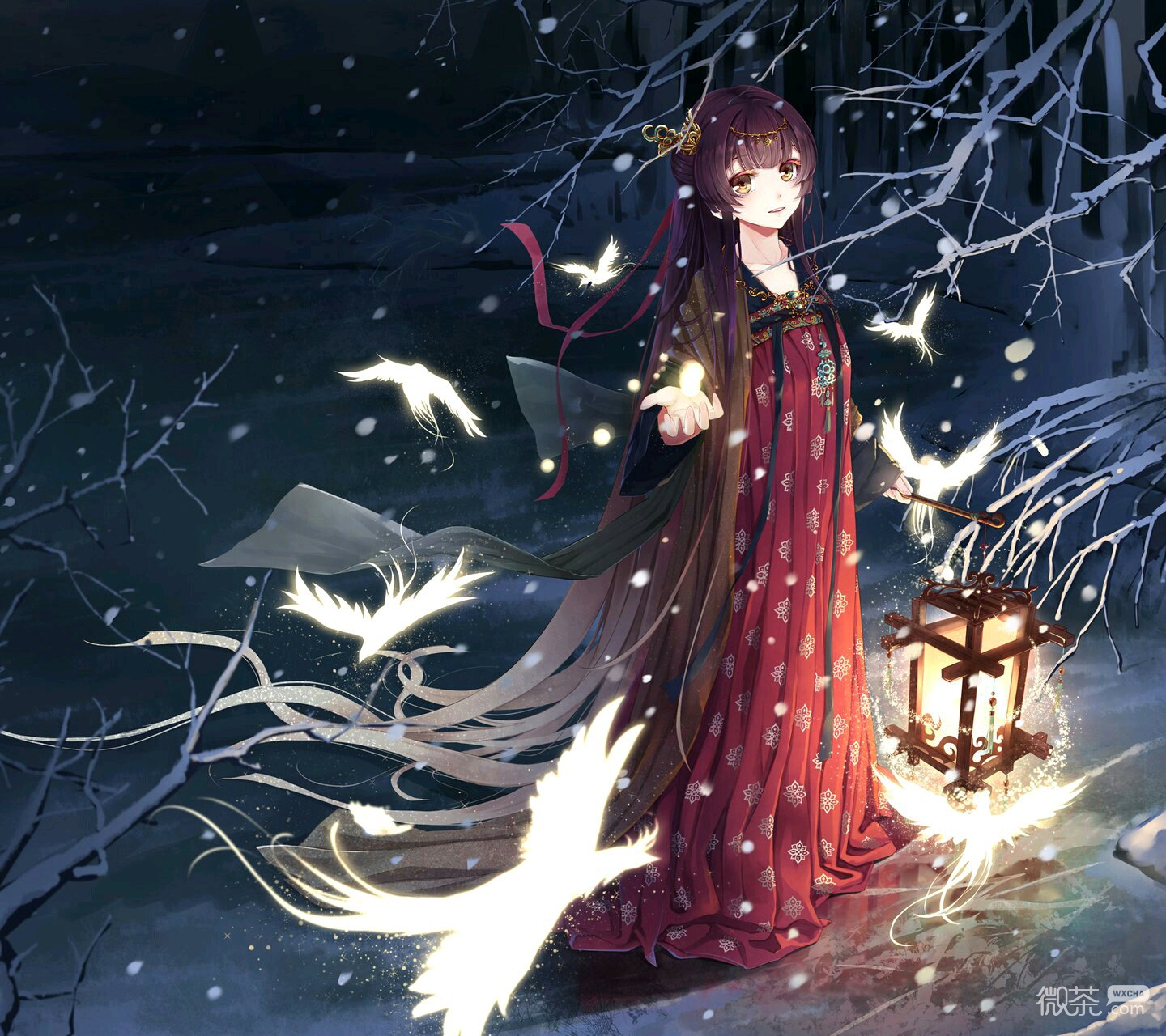 微信唯美好看梦幻二次元图片