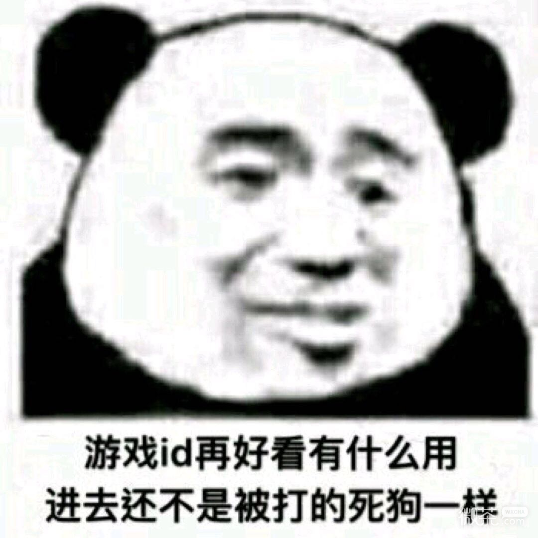 微信近期恶搞斗图熊猫头表情包