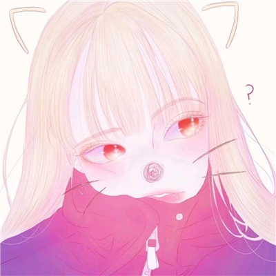 微信唯美甜蜜清新二次元情侣头像
