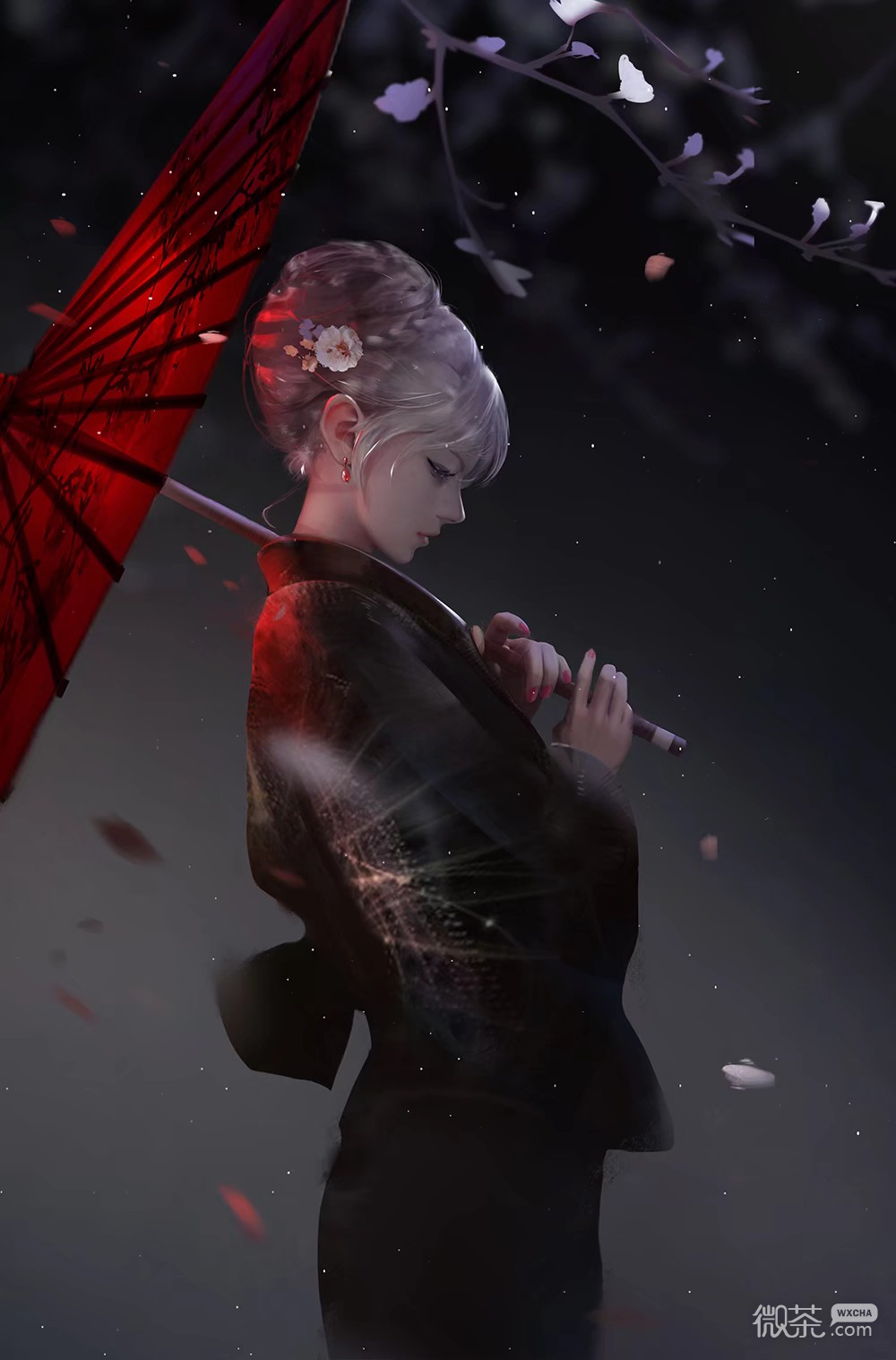 微信梦幻温馨二次元图片