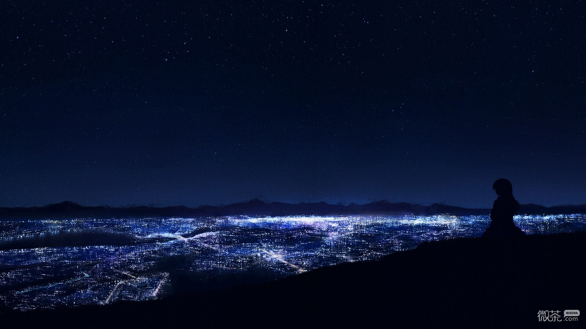 微信梦幻温馨二次元图片