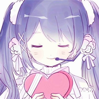 微信可爱软萌佛系二次元女生头像