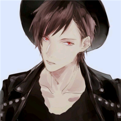 微信二次元高冷时尚男生头像