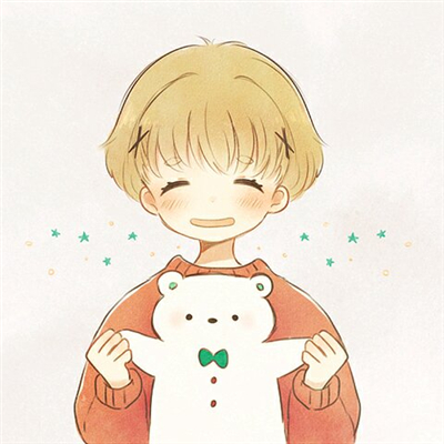 微信二次元高冷时尚男生头像