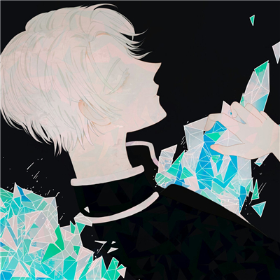 微信二次元高冷时尚男生头像