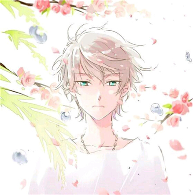 微信二次元高冷时尚男生头像