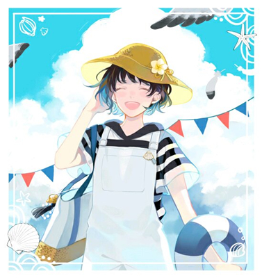 微信二次元高冷时尚男生头像