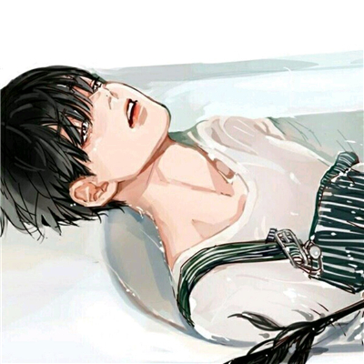 微信二次元高冷时尚男生头像