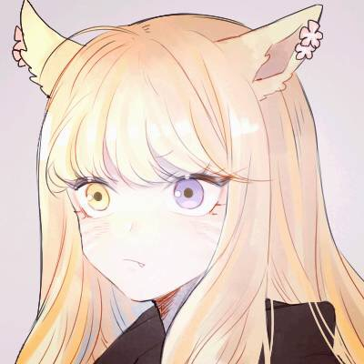 微信可爱软萌佛系二次元女生头像