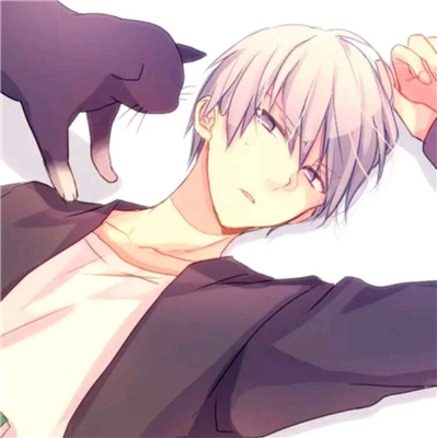 微信二次元高冷时尚男生头像