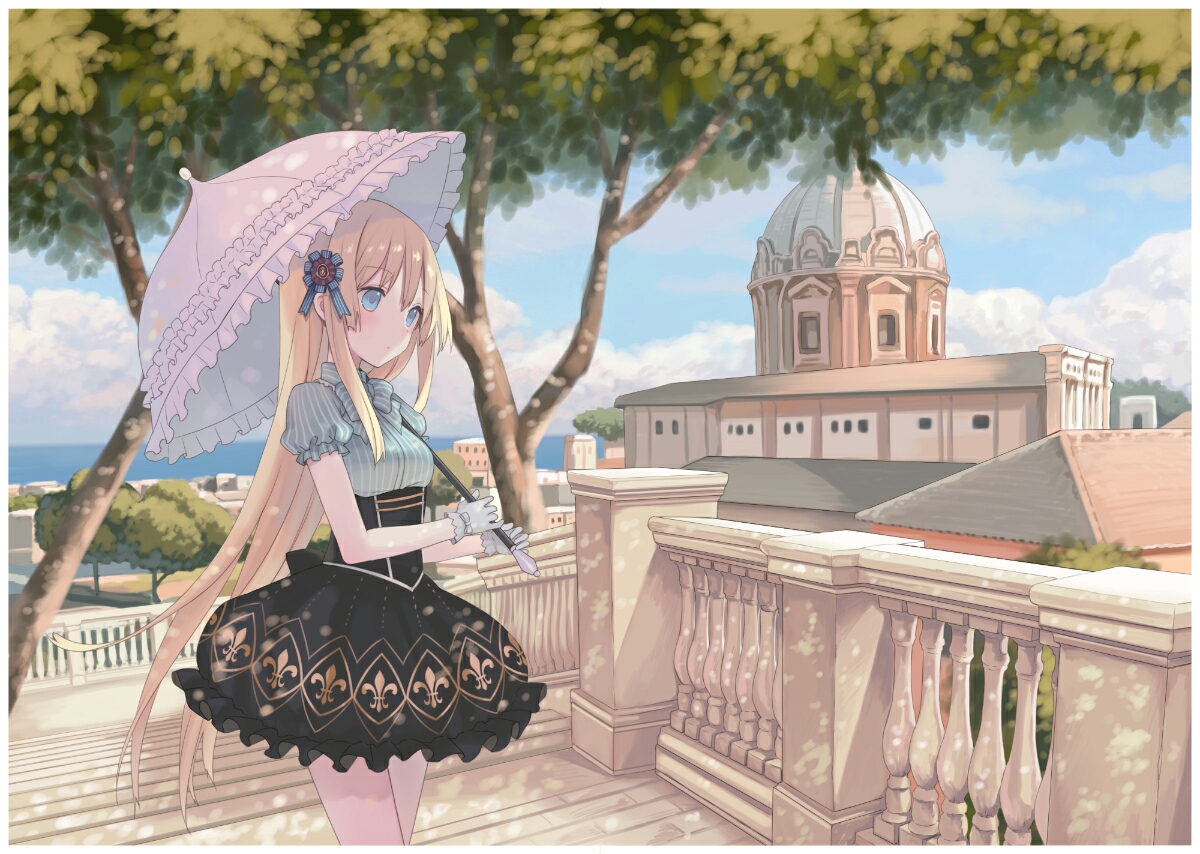 微信唯美时尚高清阳光二次元人物图片