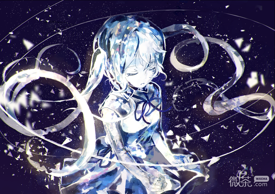 微信唯美梦幻清新二次元图片