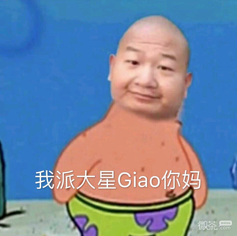 失去意识微信恶搞傻屌斗图表情包