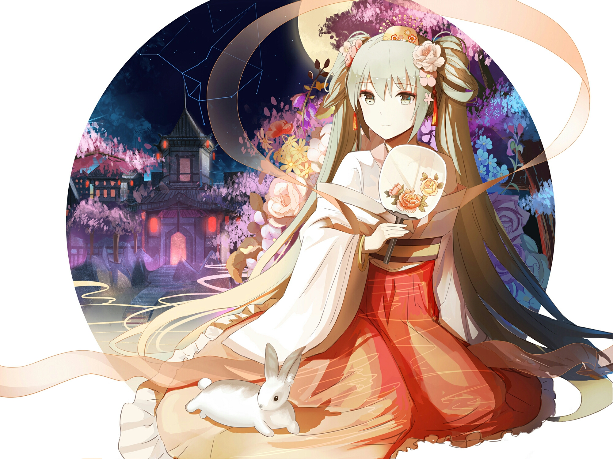 微信唯美时尚高清阳光二次元人物图片