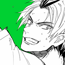 微信时尚性感阳光二次元男生头像