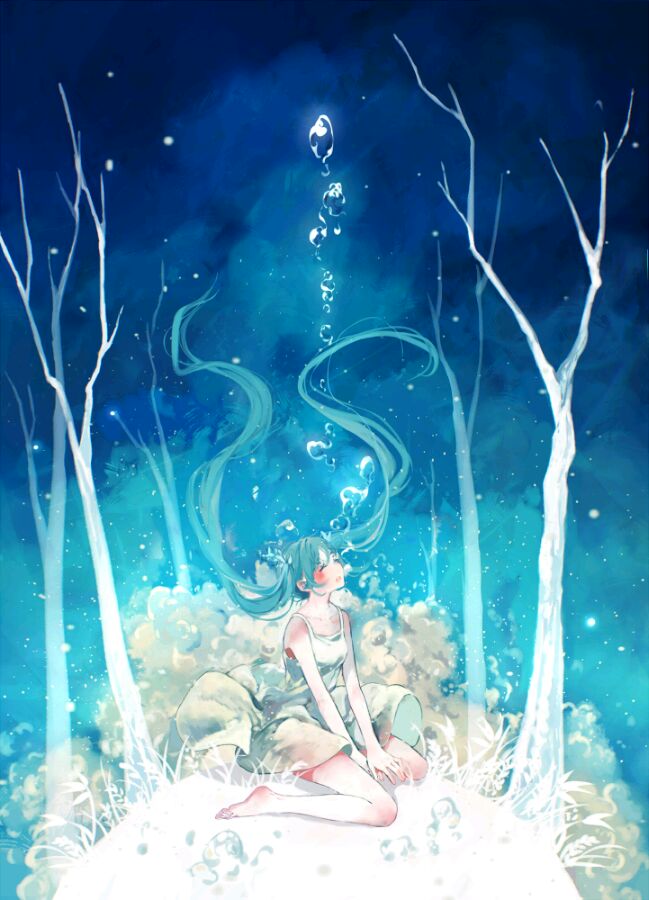 微信唯美梦幻清新二次元图片