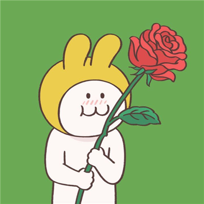 浪漫甜蜜二次元情侣微信头像