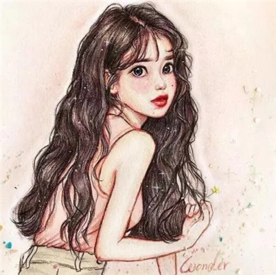 微信好看纯洁高清二次元女生头像