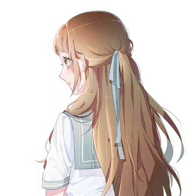 微信小清新性感迷人二次元女生头像