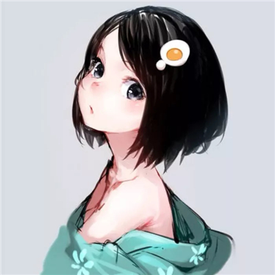 微信小清新性感迷人二次元女生头像