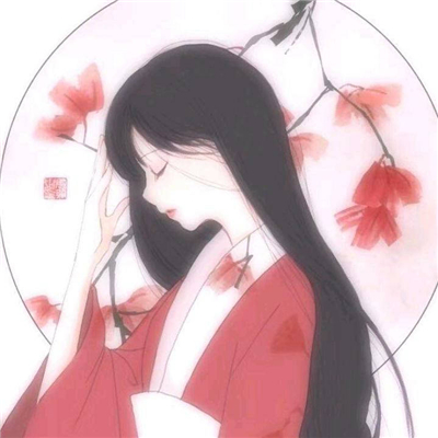 微信时尚佛系简约二次元女生头像