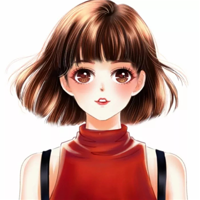 微信小清新性感迷人二次元女生头像