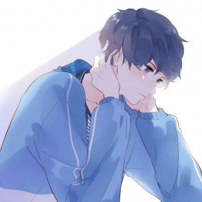 微信冷酷帅气二次元男生头像