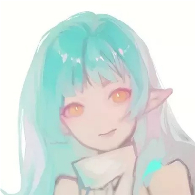 微信唯美佛系长发二次元女生头像