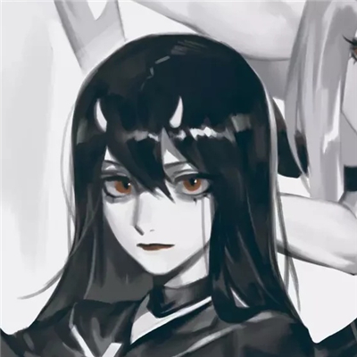 微信唯美佛系长发二次元女生头像