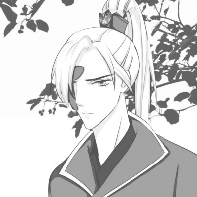 微信冷酷帅气二次元男生头像