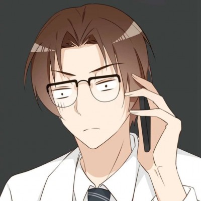 微信冷酷帅气二次元男生头像