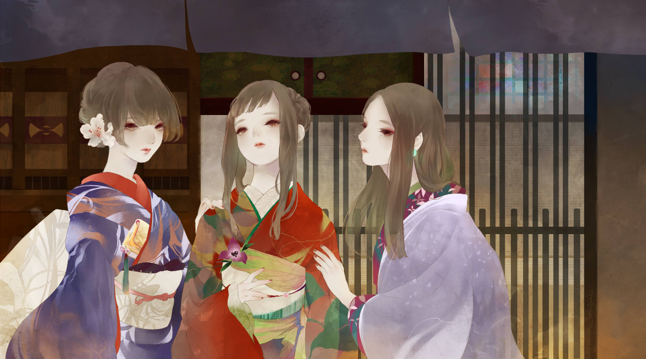 微信唯美文艺梦幻二次元人物图片