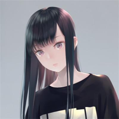 微信唯美佛系长发二次元女生头像