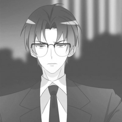 微信冷酷帅气二次元男生头像